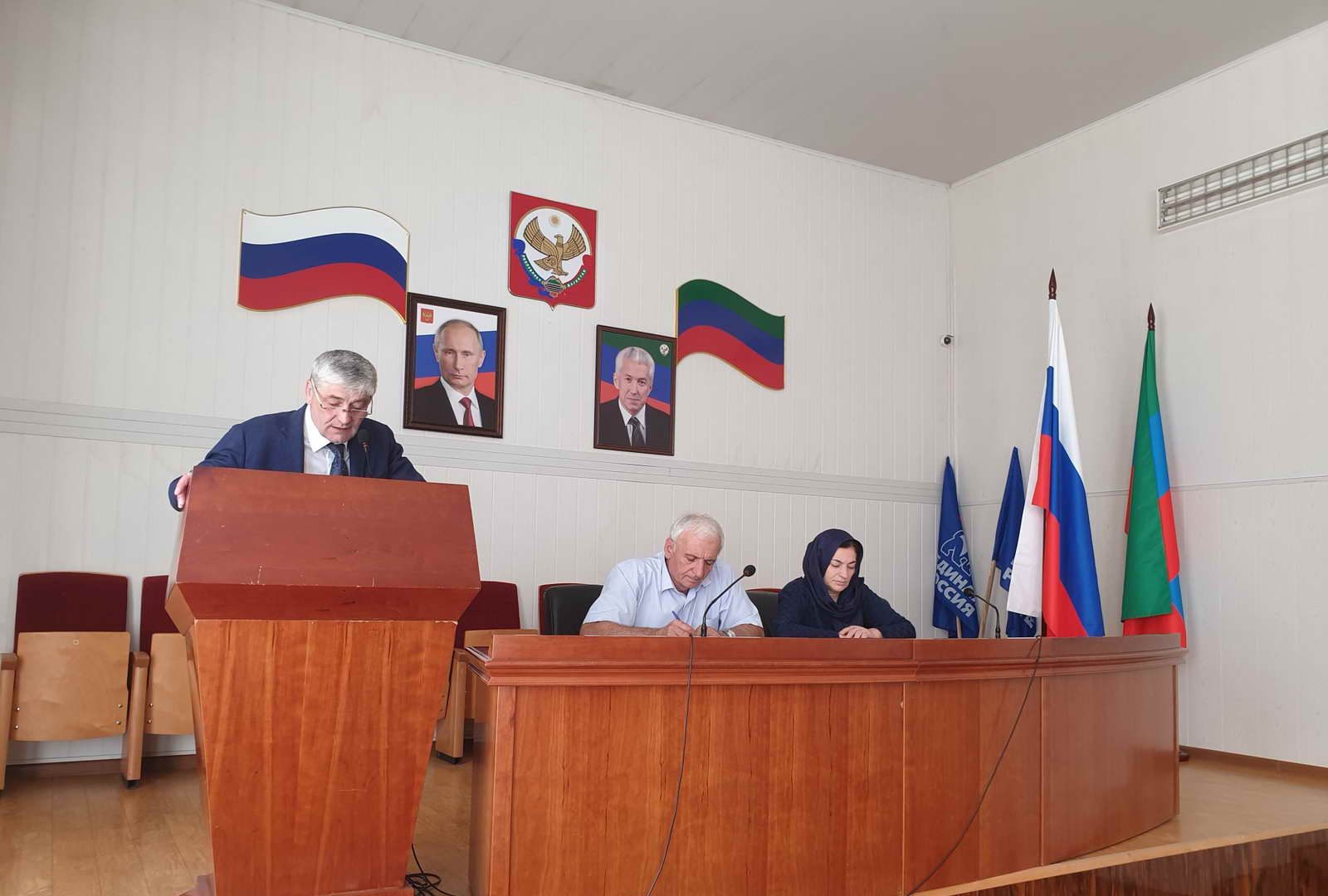 Заседание актива Тляратинского района
